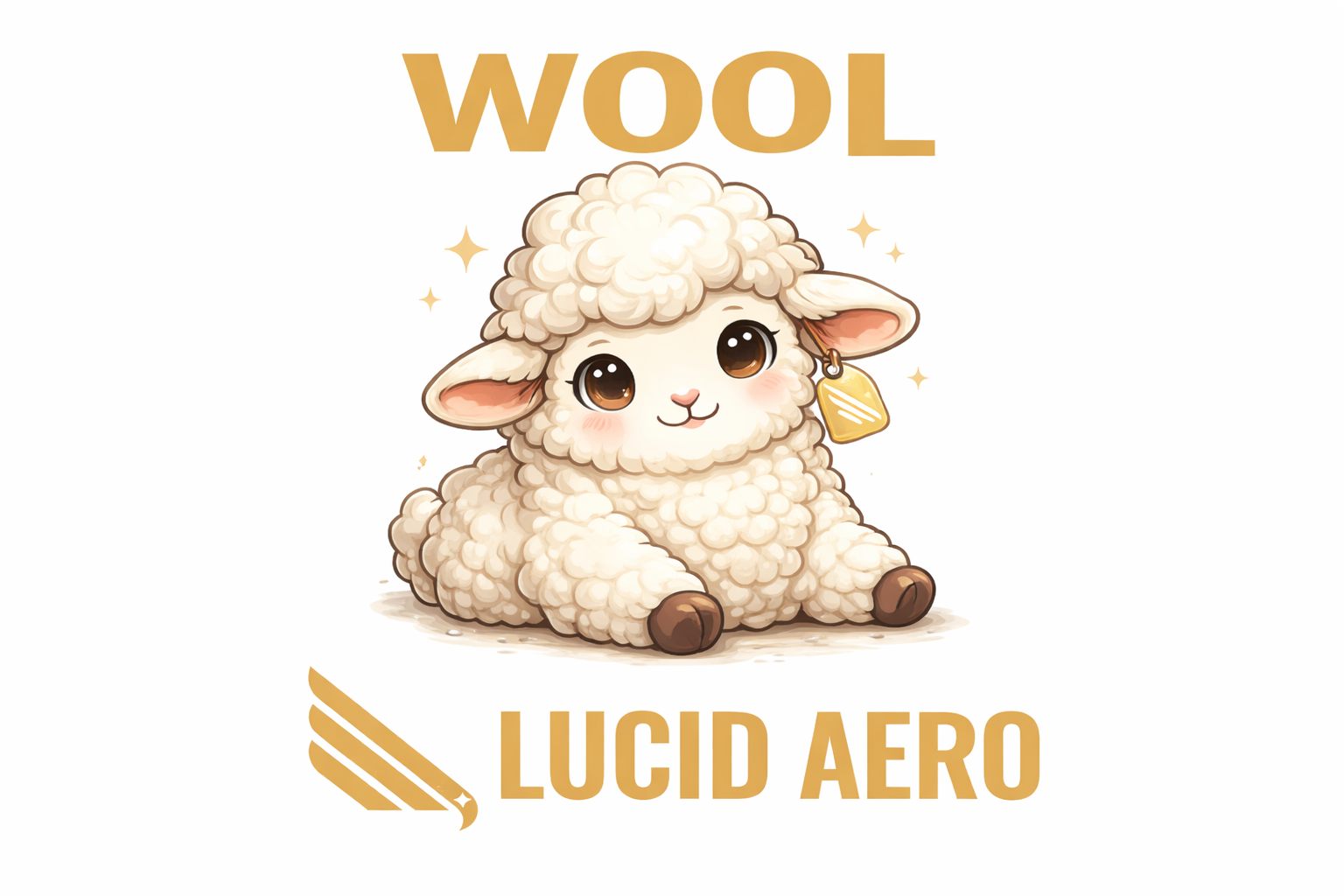 Lucid Aero wool buffing sleeve — dense fiber surface for cutting compound and oxidation removal